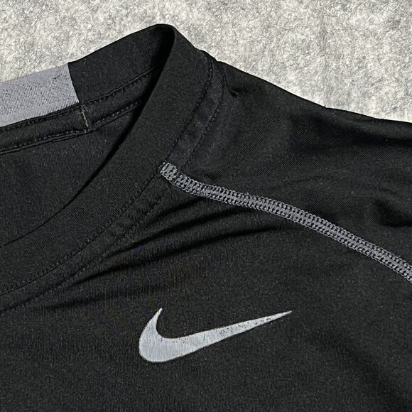 Nike Pro Combat Dri-fit T-Shirt Men’s XL Fitted Black Moisture Wicking - Picture 17 of 17